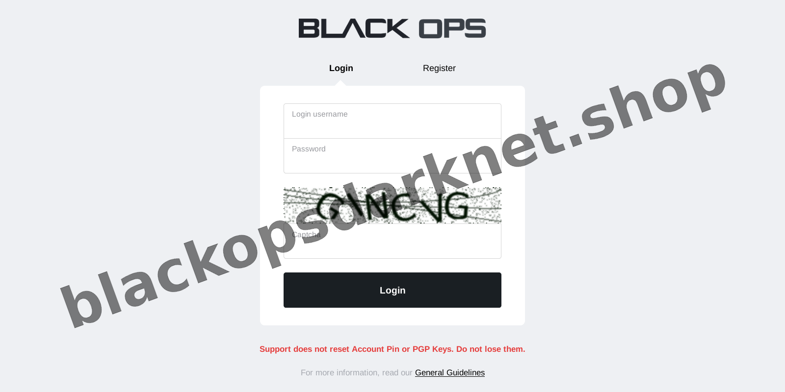 User Login Interface